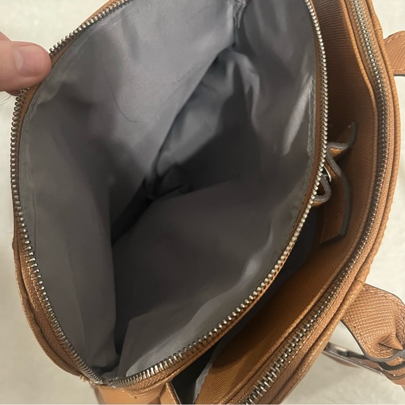 Kenneth Cole Reaction Melanie double handle purse brown - Picture 11 of 14